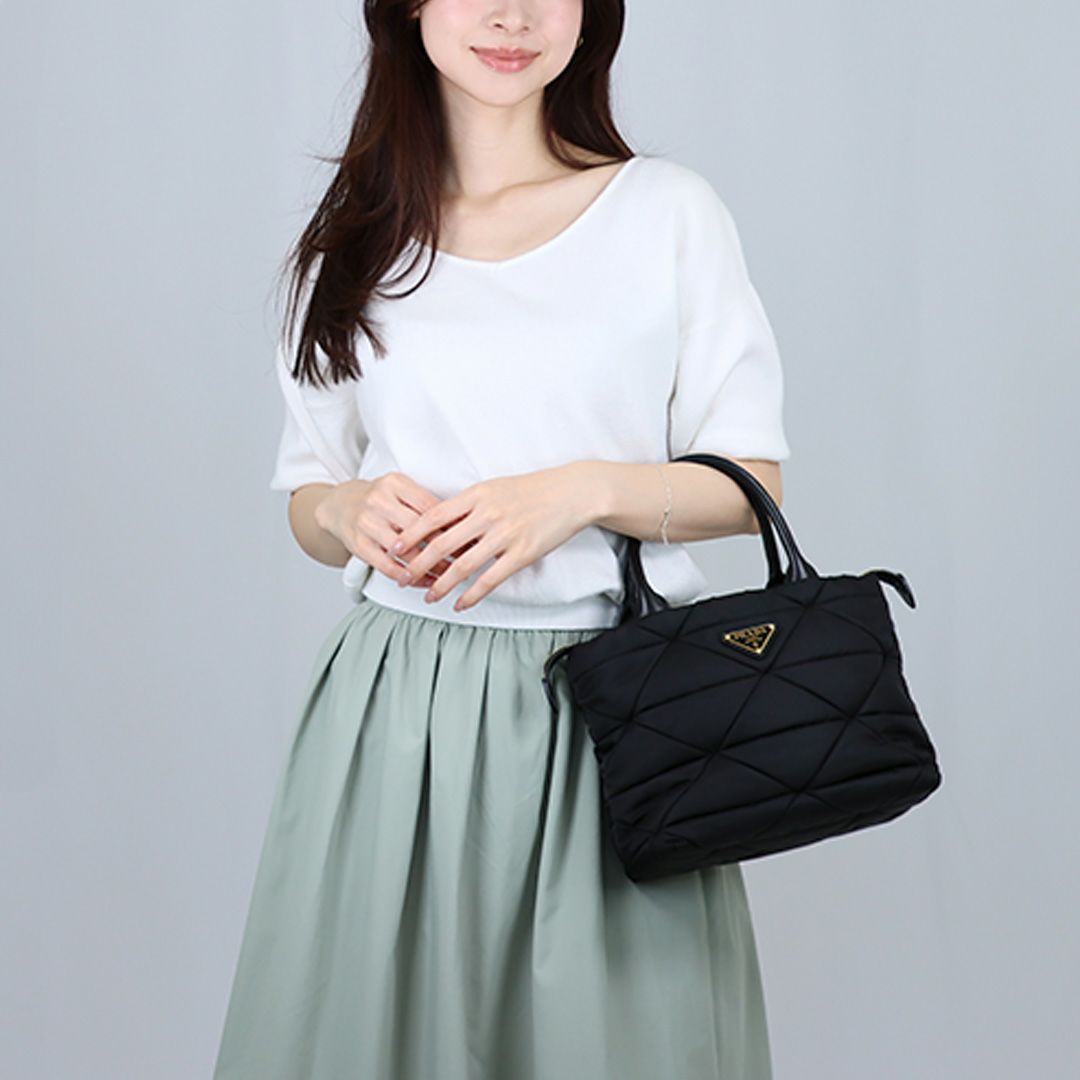 プラダ PRADA 2WAYバッグ Re-Nylon 1BG373 RDJN B9M F0632 NERO1 【お取り寄せ】