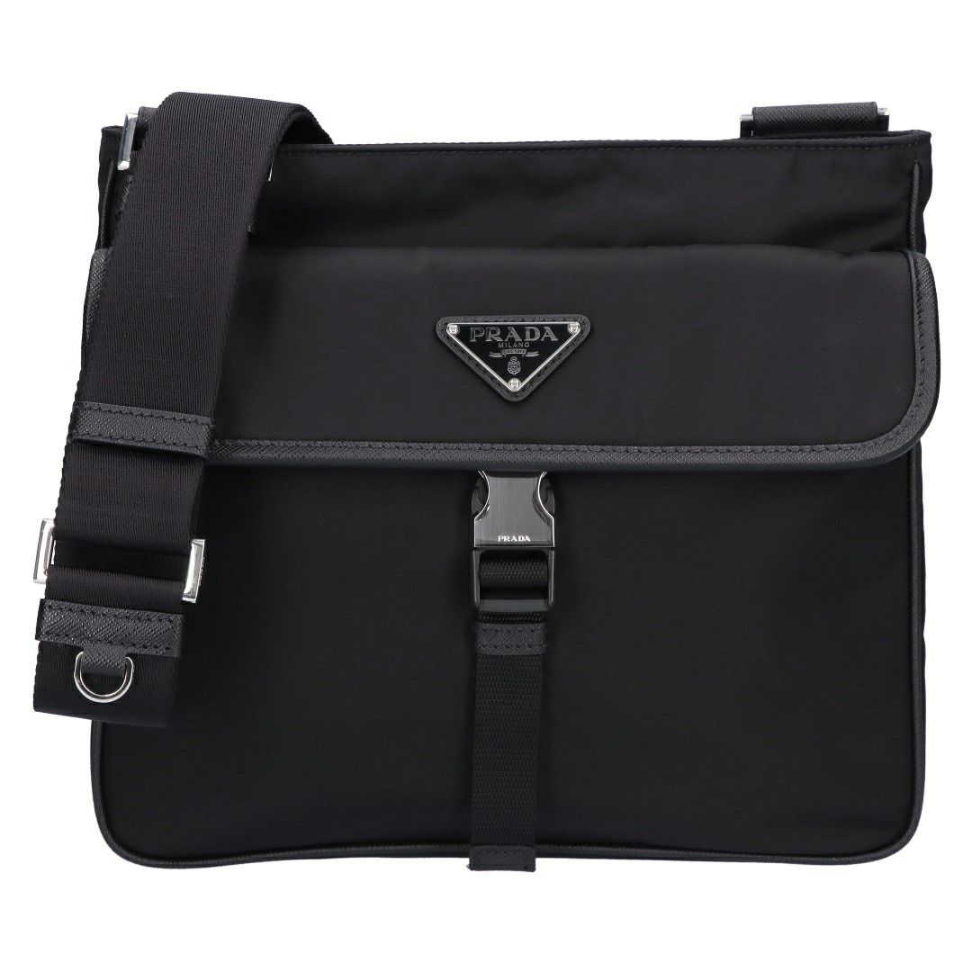 プラダ PRADA ショルダーバッグ Re-Nylon 2VH119 2DMH XOO F0002 NERO 【お取り寄せ】