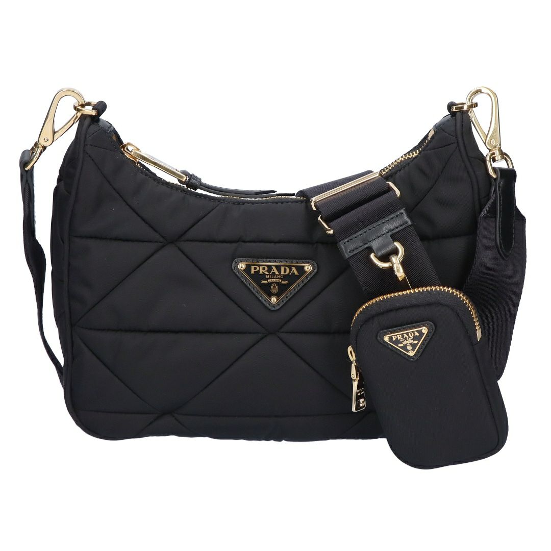 プラダ PRADA ショルダーバッグ Re-Nylon 1BC151 RDJN D9M F0632 NERO1 【お取り寄せ】