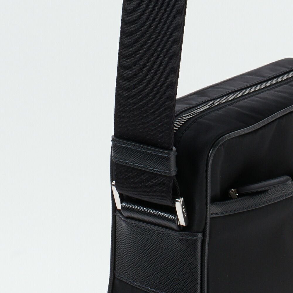 プラダ ショルダーバッグ 【TESSUTO+SAFFIAN】 2VH048 2DMH XOO ブラック(F0002 NERO) PRADA