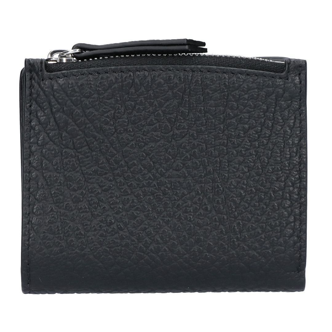 メゾンマルジェラ MAISON MARGIELA 折財布 二つ折財布 SA1UI0023 P4455 T8013 BLACK 4ステッチ フリップフラップ ウォレット