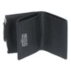 メゾンマルジェラ MAISON MARGIELA 折財布 二つ折財布 SA1UI0023 P4455 T8013 BLACK 4ステッチ フリップフラップ ウォレット