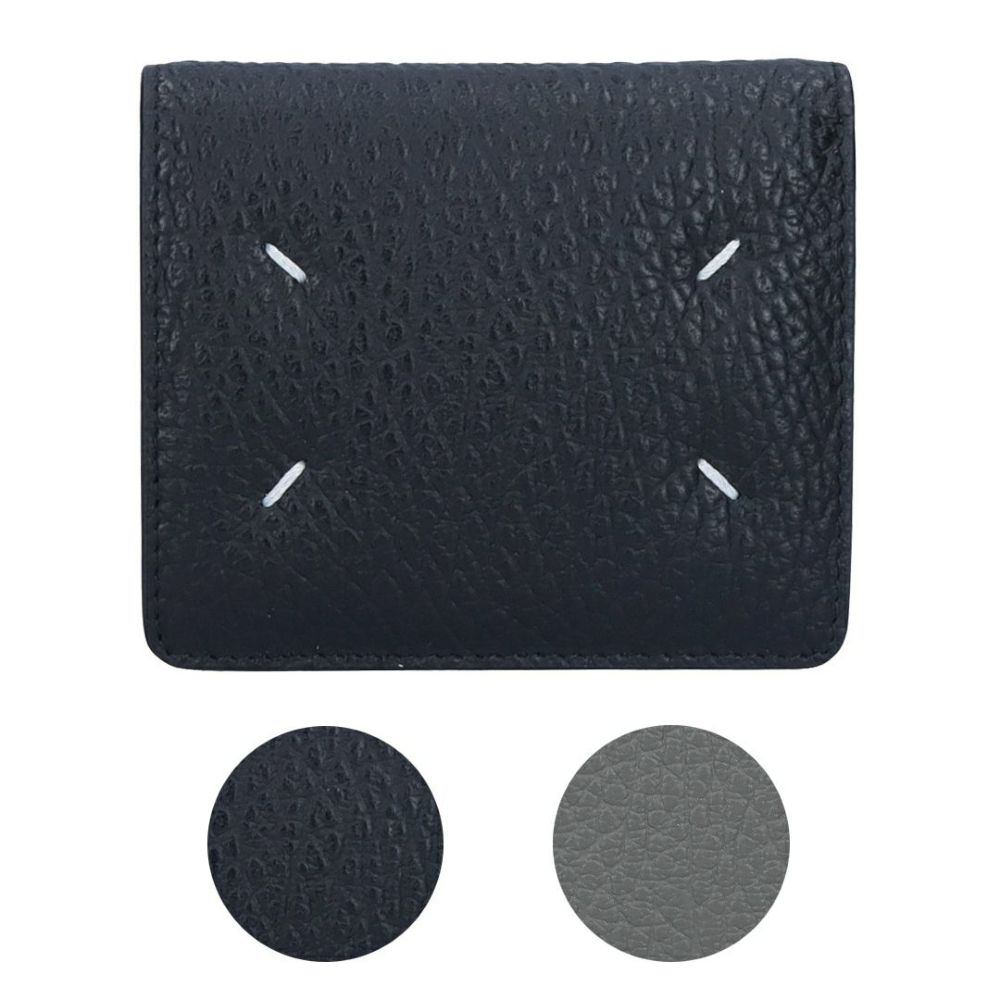 メゾンマルジェラ MAISON MARGIELA 折財布 二つ折財布 S56UI0140 P4455 4ステッチ