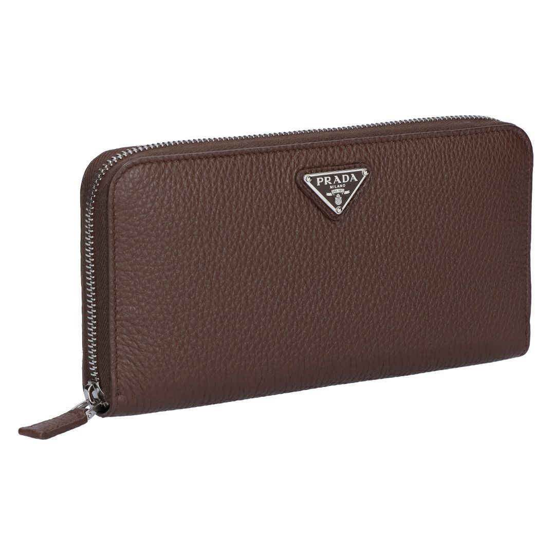 プラダ PRADA 長財布 VIT.DAINO TRIAN ヴィッテロ ダイノ 2ML317 2E54 F0038 BRUCIATO 【お取り寄せ】