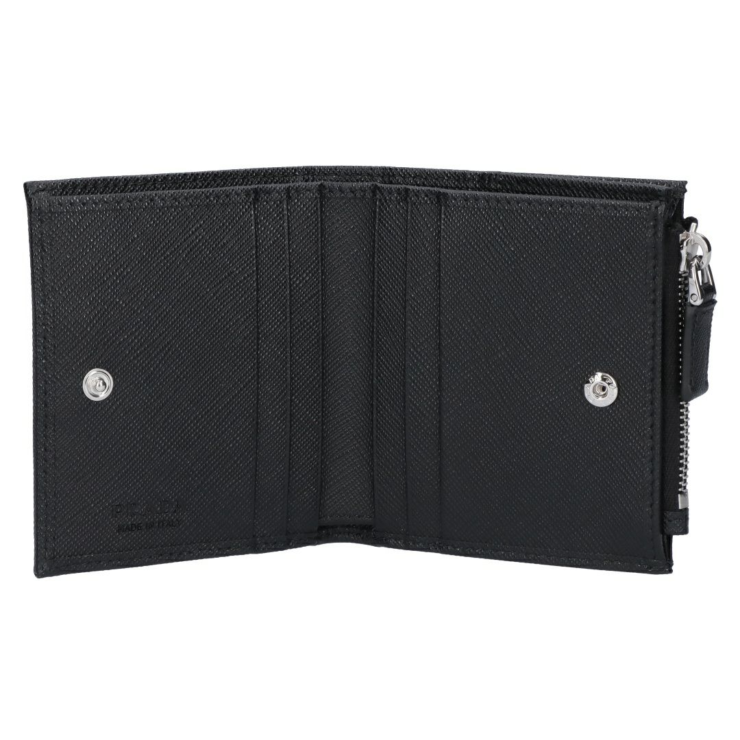 プラダ PRADA 折財布 二つ折り財布 TESSUTO+SAFFIAN テスートサフィアーノ 2ML049 2DMH F0002 NERO 【お取り寄せ】