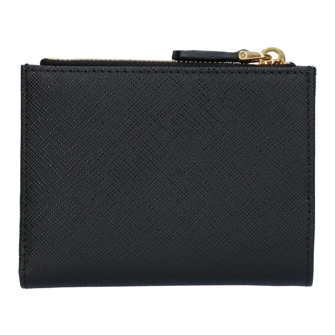 プラダ PRADA 折財布 二つ折り財布 SAFFIANO TRAIANGOLO サフィアーノトライアングル 1ML050 QHH 0002 NERO 【お取り寄せ】