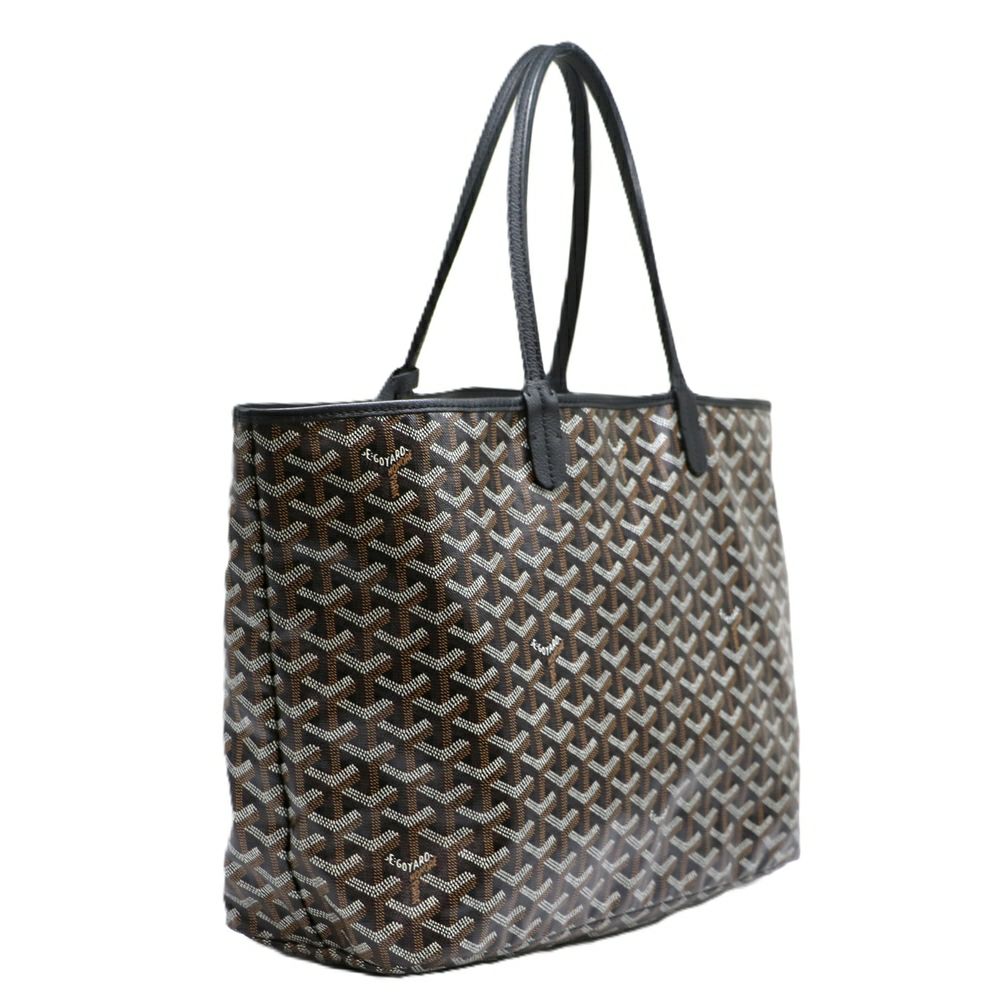 【リユース品】 ゴヤール GOYARD バッグ トートバッグ サンルイPM ブラック/ブラウン 【お取り寄せ】