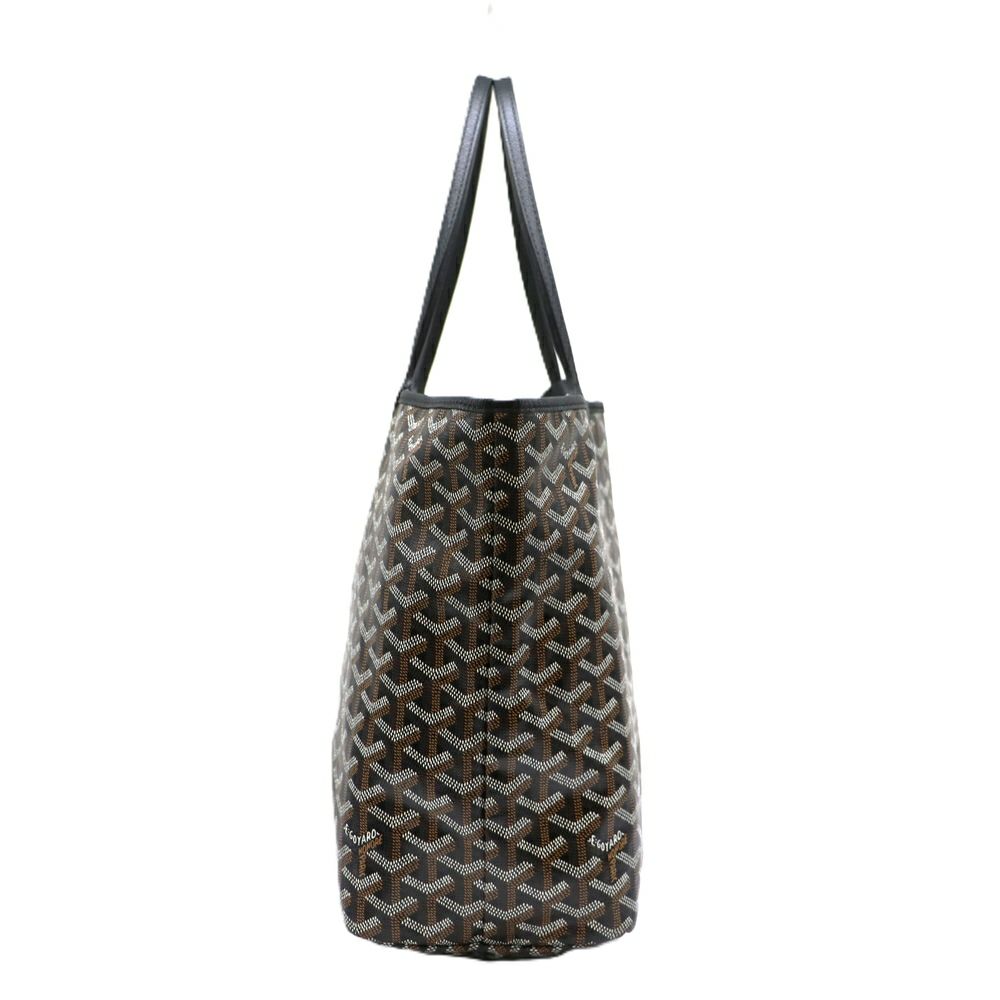 【リユース品】 ゴヤール GOYARD バッグ トートバッグ サンルイPM ブラック/ブラウン 【お取り寄せ】