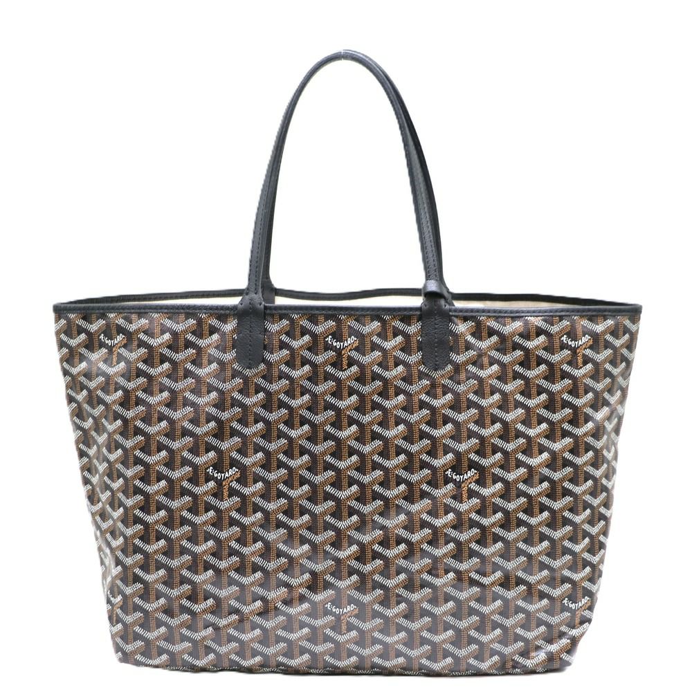 【リユース品】 ゴヤール GOYARD バッグ トートバッグ サンルイPM ブラック/ブラウン 【お取り寄せ】