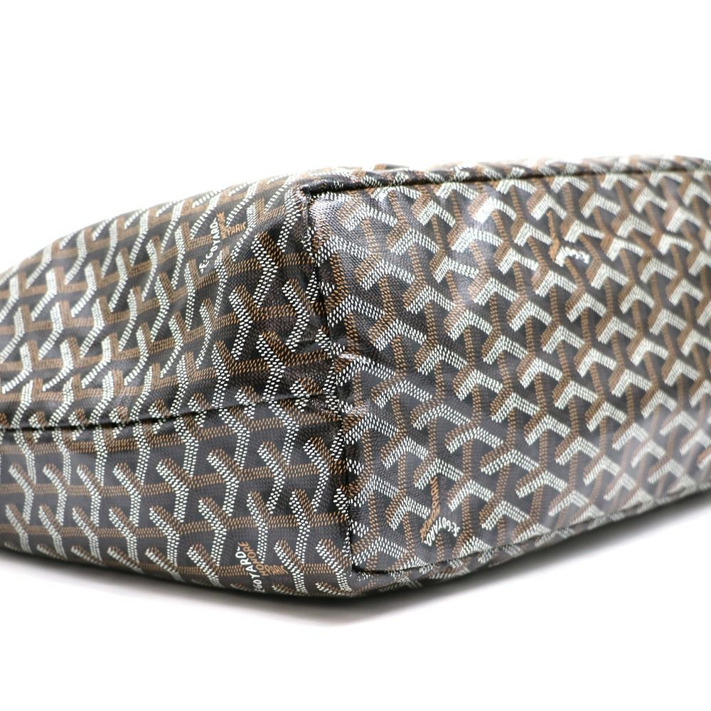 【リユース品】 ゴヤール GOYARD バッグ トートバッグ サンルイPM ブラック/ブラウン 【お取り寄せ】