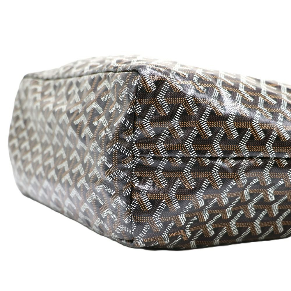 【リユース品】 ゴヤール GOYARD バッグ トートバッグ サンルイPM ブラック/ブラウン 【お取り寄せ】