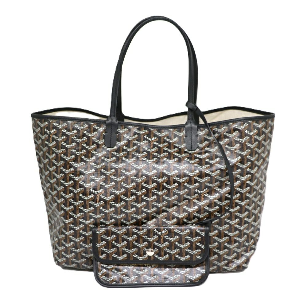 【リユース品】 ゴヤール GOYARD バッグ トートバッグ サンルイPM ブラック/ブラウン 【お取り寄せ】
