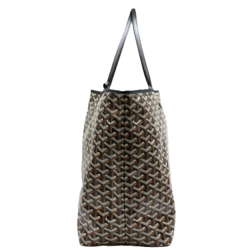 【リユース品】 ゴヤール GOYARD バッグ トートバッグ サンルイGM ブラック/ブラウン 【お取り寄せ】