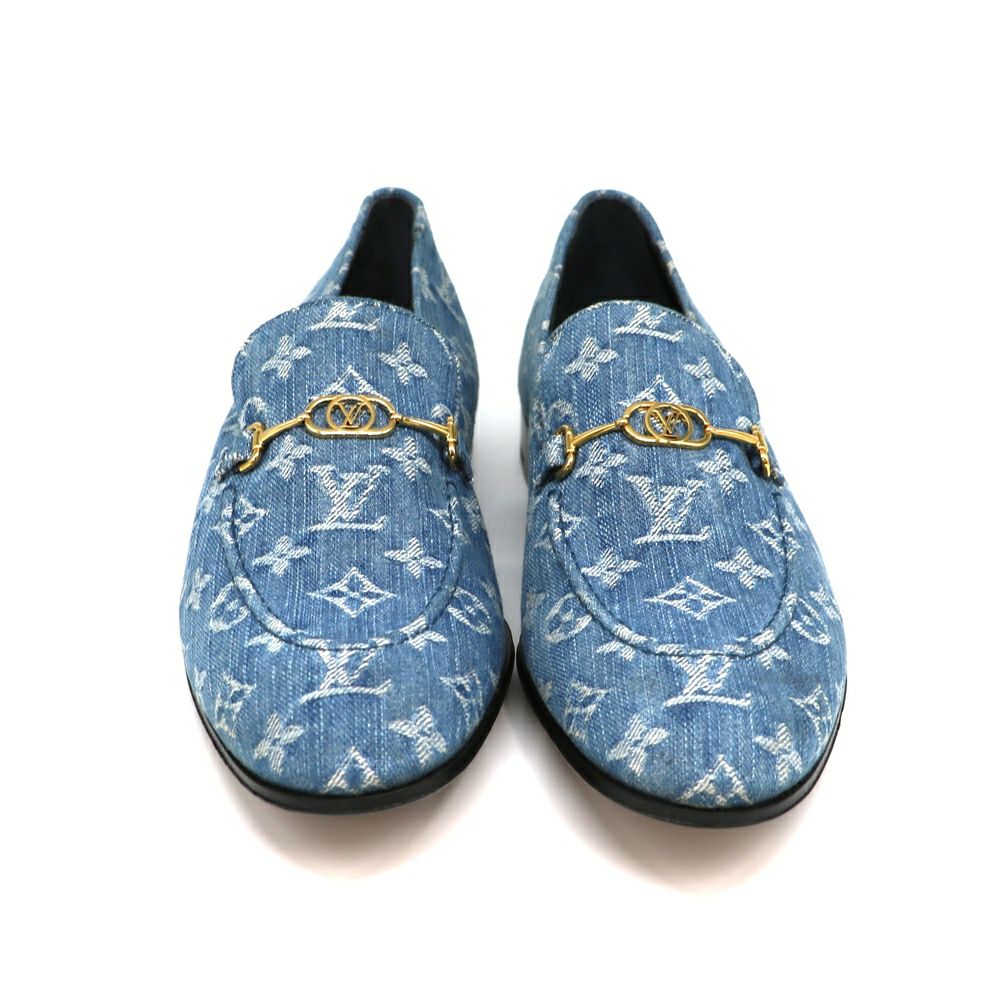【リユース品】 ルイヴィトン LOUIS VUITTON 靴 スニーカー メンズシューズ クラブ・ライン ローファー ブルー系 【お取り寄せ】