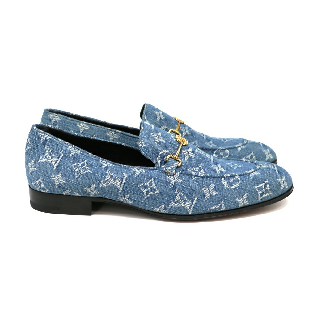 【リユース品】 ルイヴィトン LOUIS VUITTON 靴 スニーカー メンズシューズ クラブ・ライン ローファー ブルー系 【お取り寄せ】