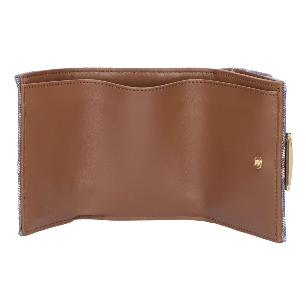 フェンディ FENDI 折財布 三つ折り財布 FFジャガード 8M0395 AUT4 F1SXQ MYRTLE+DARK NUT+SO 【お取り寄せ】