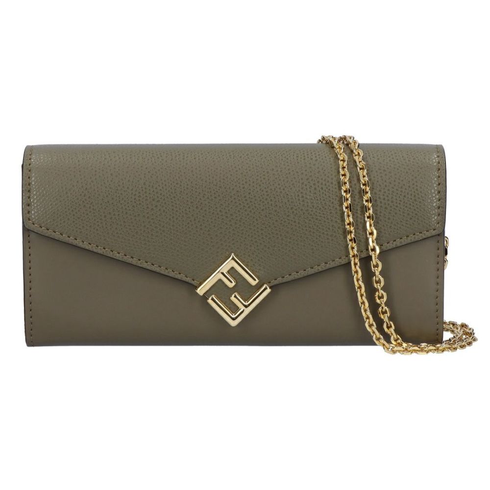 フェンディ FENDI 長財布 チェーンウォレット CHAIN WALLET チェーンウォレット 8M0365 ALV4 F1D3Q AVOCADO+OS 【お取り寄せ】