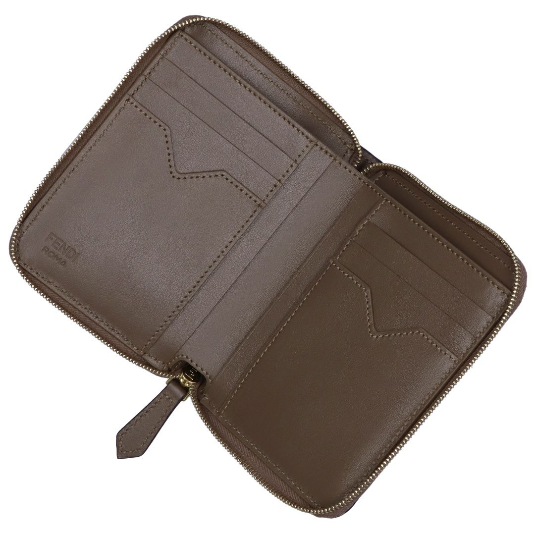 フェンディ FENDI 折財布 ニつ折り財布 FFダイヤモンド 8M0508 ADYM F13VK CEYLON CALF MA 【お取り寄せ】