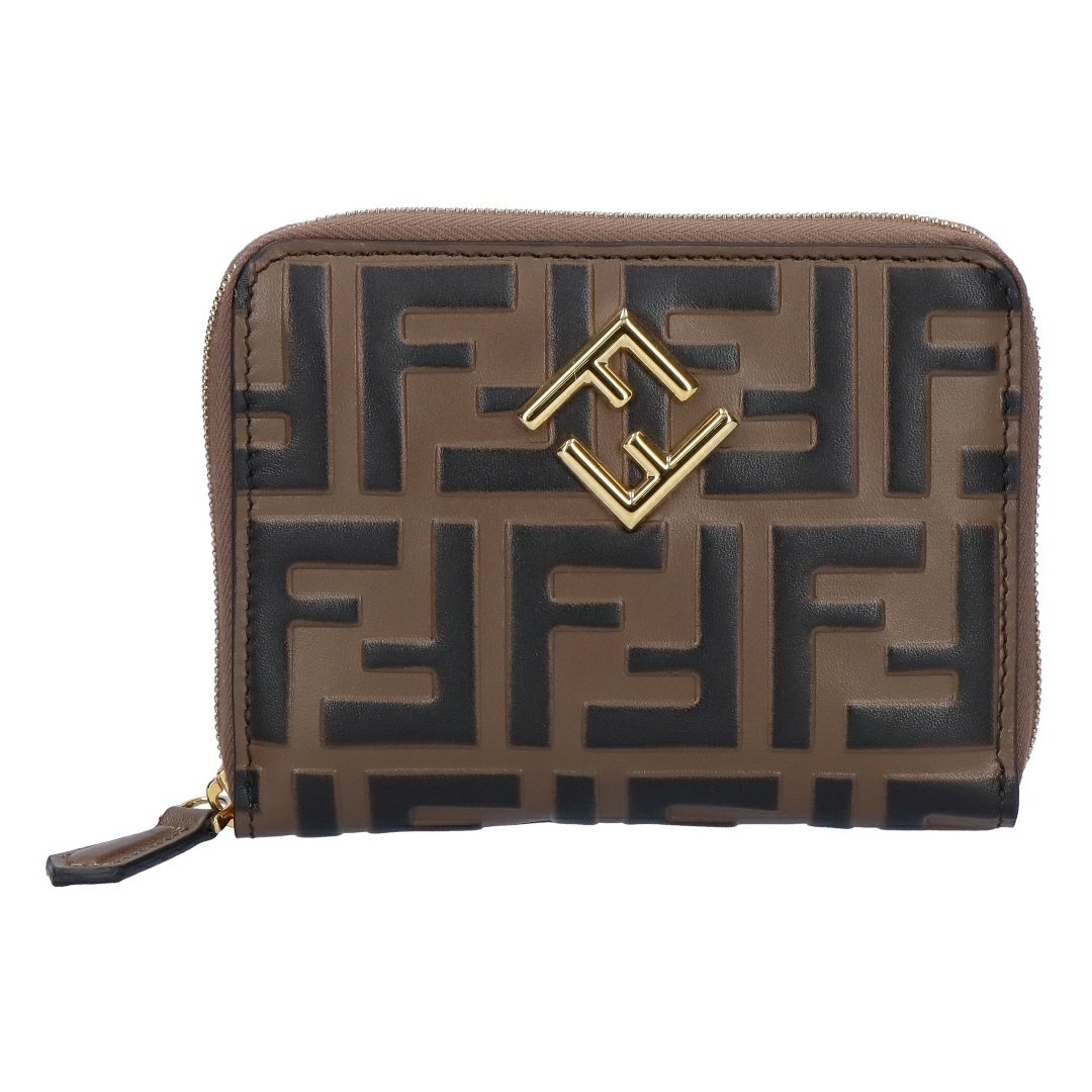 フェンディ FENDI 折財布 ニつ折り財布 FFダイヤモンド 8M0508 ADYM F13VK CEYLON CALF MA 【お取り寄せ】