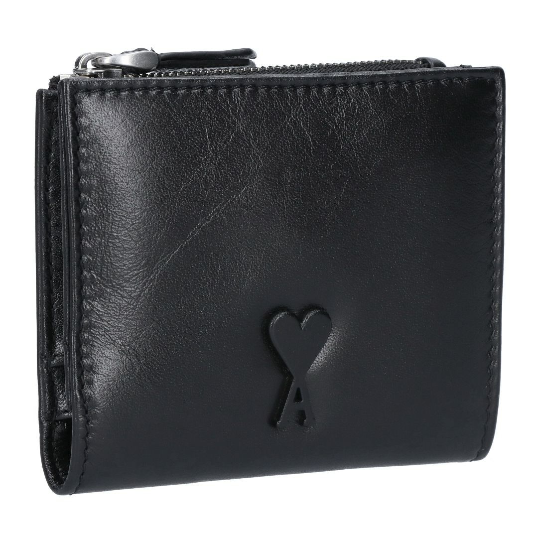 アミパリス AMI PARIS 折財布 二つ折財布 USL201.AL0052 001 NOIR