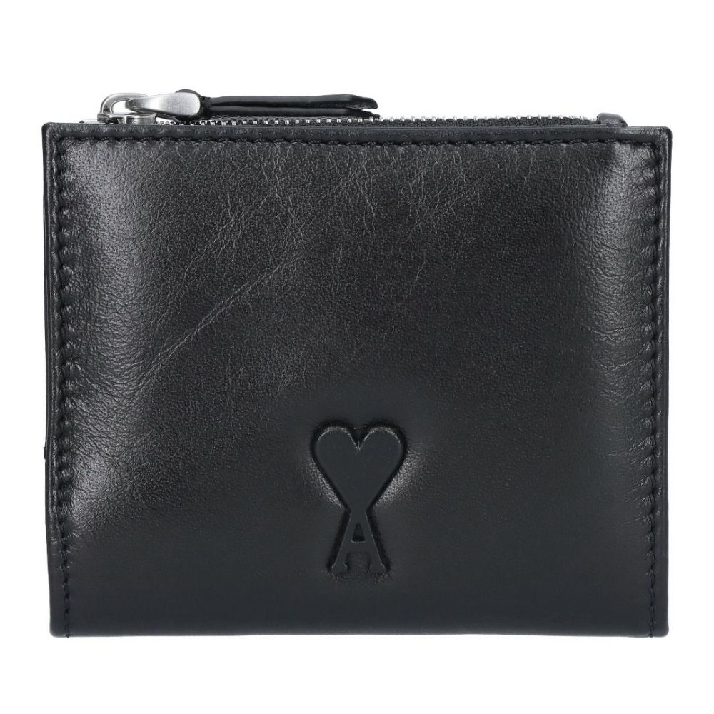 アミパリス AMI PARIS 折財布 二つ折財布 USL201.AL0052 001 NOIR