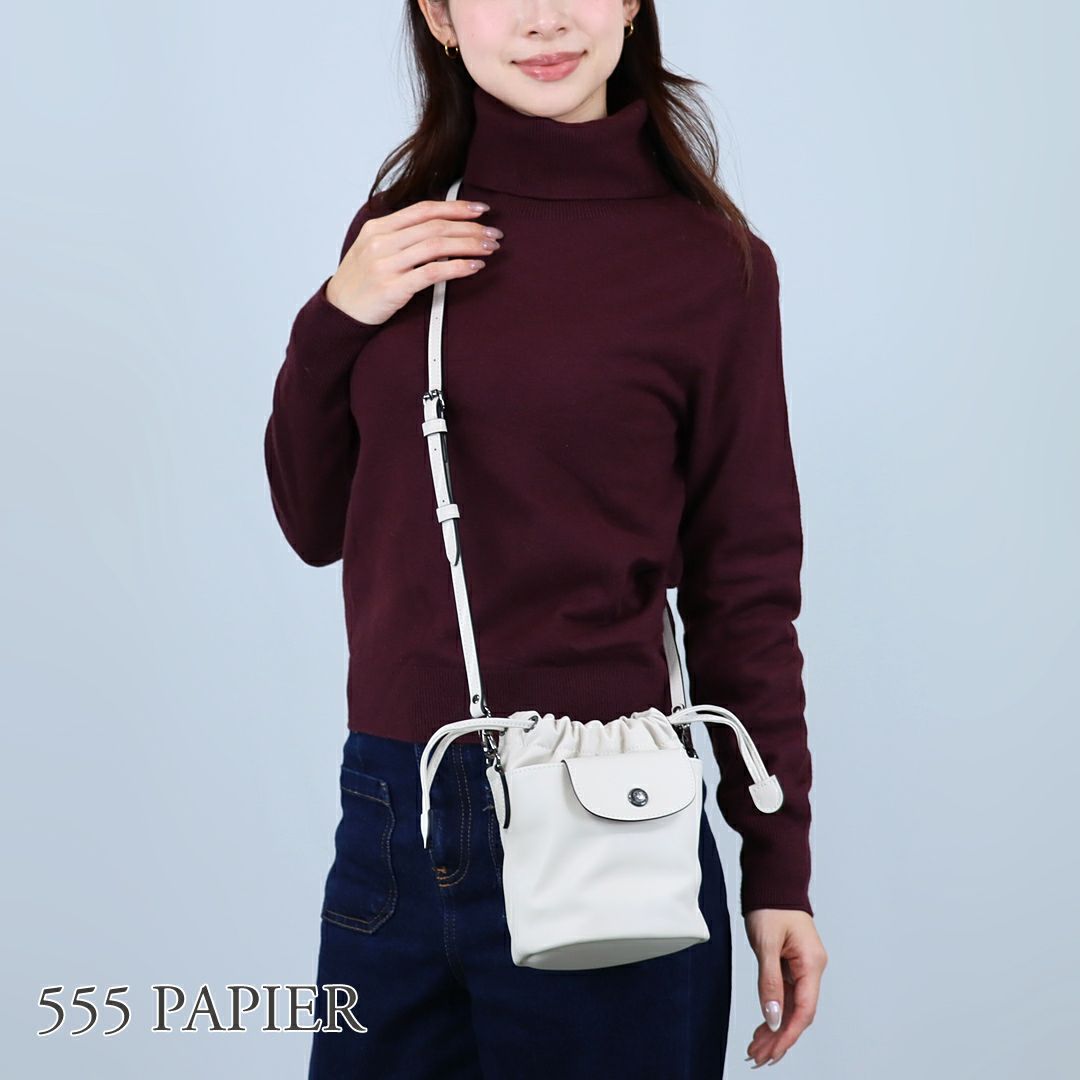 ロンシャン LONGCHAMP ショルダーバッグ バケットバッグ ル プリアージュ エクストラ XS レザー 10317 987