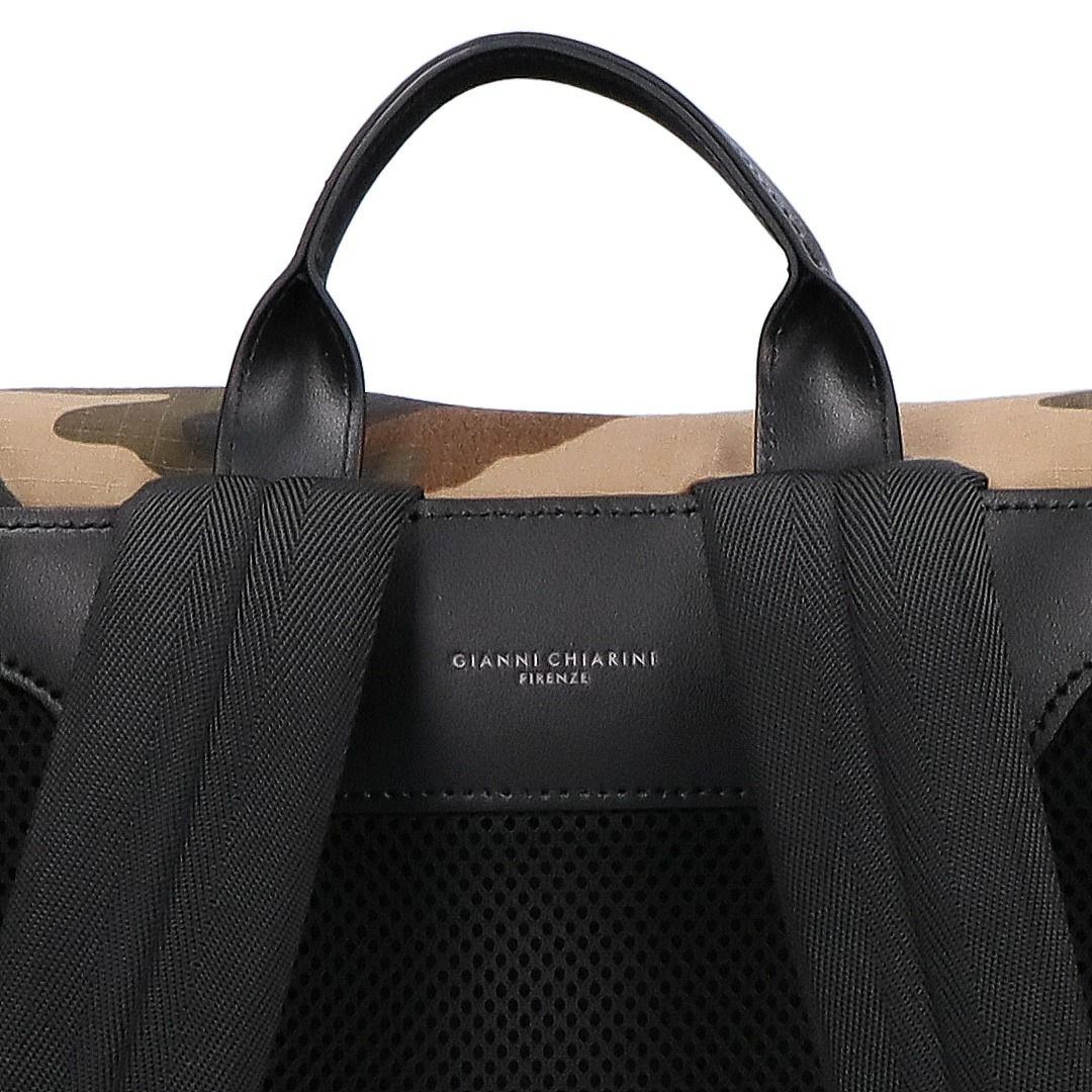 ジャンニキアリーニ GIANNI CHIARINI ジャンニキャリーニ リュックサック バックパック OSLO オスロ B18416 14210 CAMO 【ギフト不可】