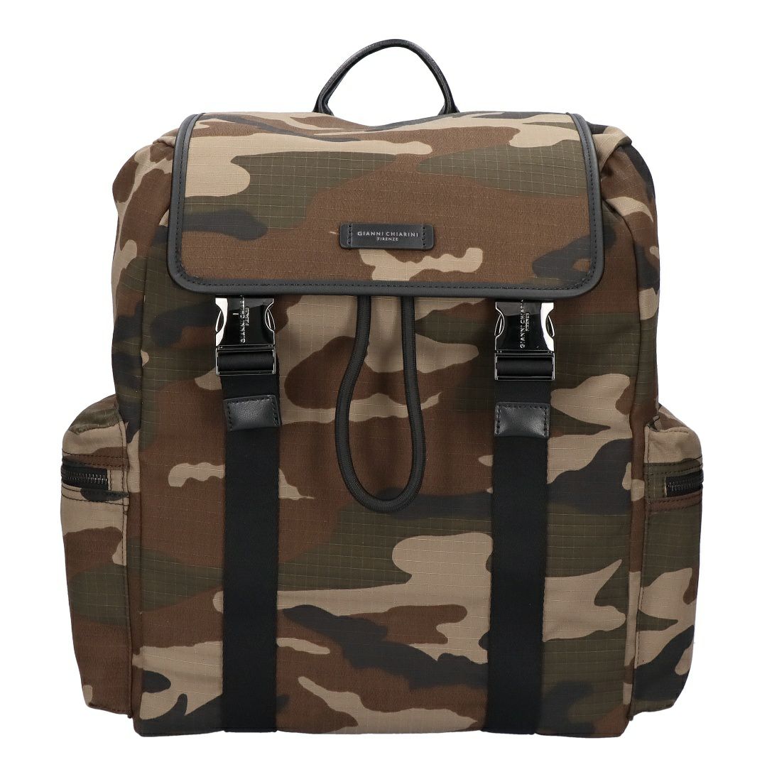 ジャンニキアリーニ GIANNI CHIARINI ジャンニキャリーニ リュックサック バックパック OSLO オスロ B18416 14210 CAMO 【ギフト不可】