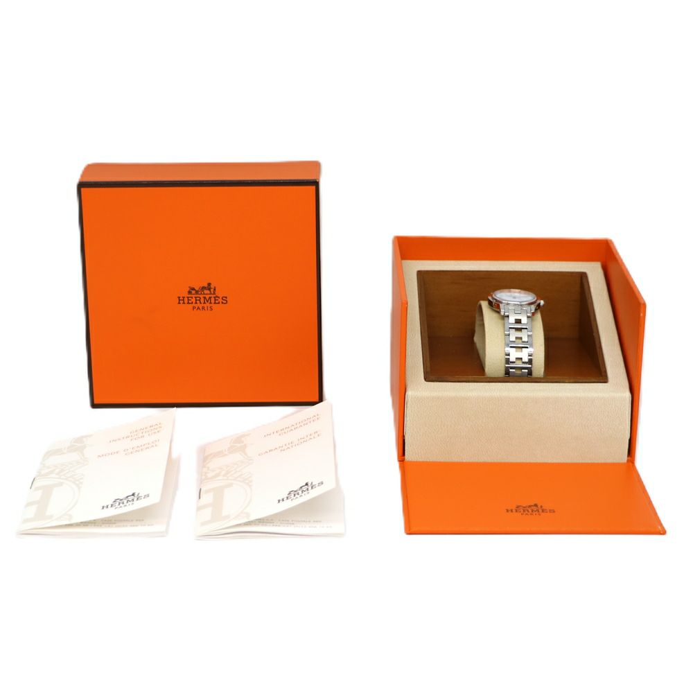 【リユース品】 エルメス HERMES 時計 レディースウォッチ クリッパー CL4.210 文字盤：ホワイト 【お取り寄せ】