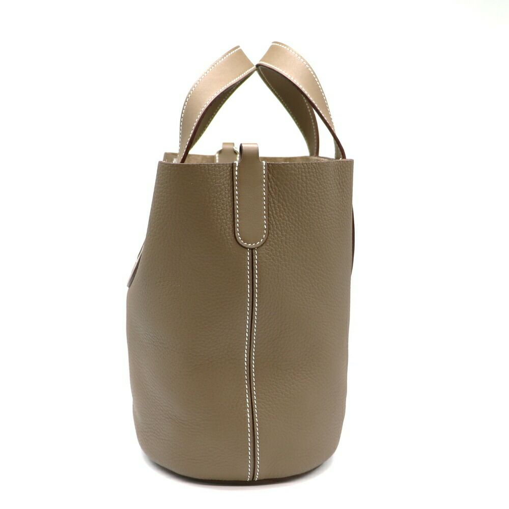 【リユース品】 エルメス HERMES バッグ ハンドバッグ インザループ23 エトープ/シルバー金具 【お取り寄せ】