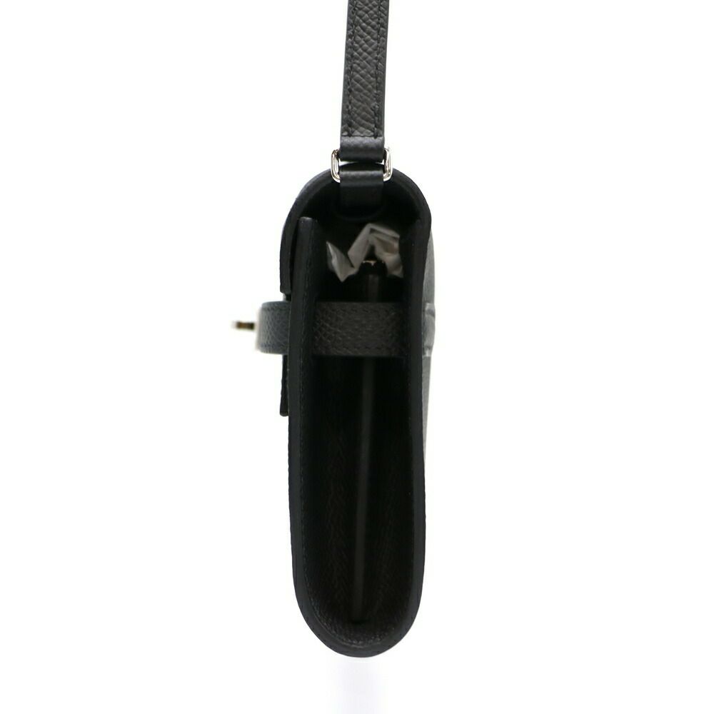 【リユース品】 エルメス HERMES バッグ ショルダーバッグ ケリーロングトゥーゴー ブラック/シルバー金具 【お取り寄せ】