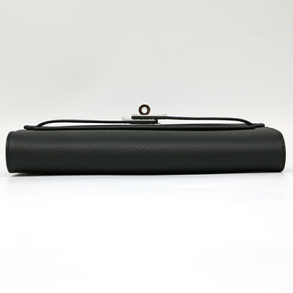 【リユース品】 エルメス HERMES バッグ ショルダーバッグ ケリーロングトゥーゴー ブラック/シルバー金具 【お取り寄せ】