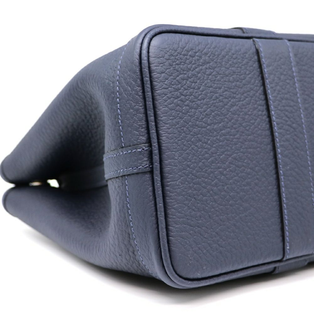 【リユース品】 エルメス HERMES バッグ ハンドバッグ ガーデンパーティPM ブルーインディゴ 【お取り寄せ】