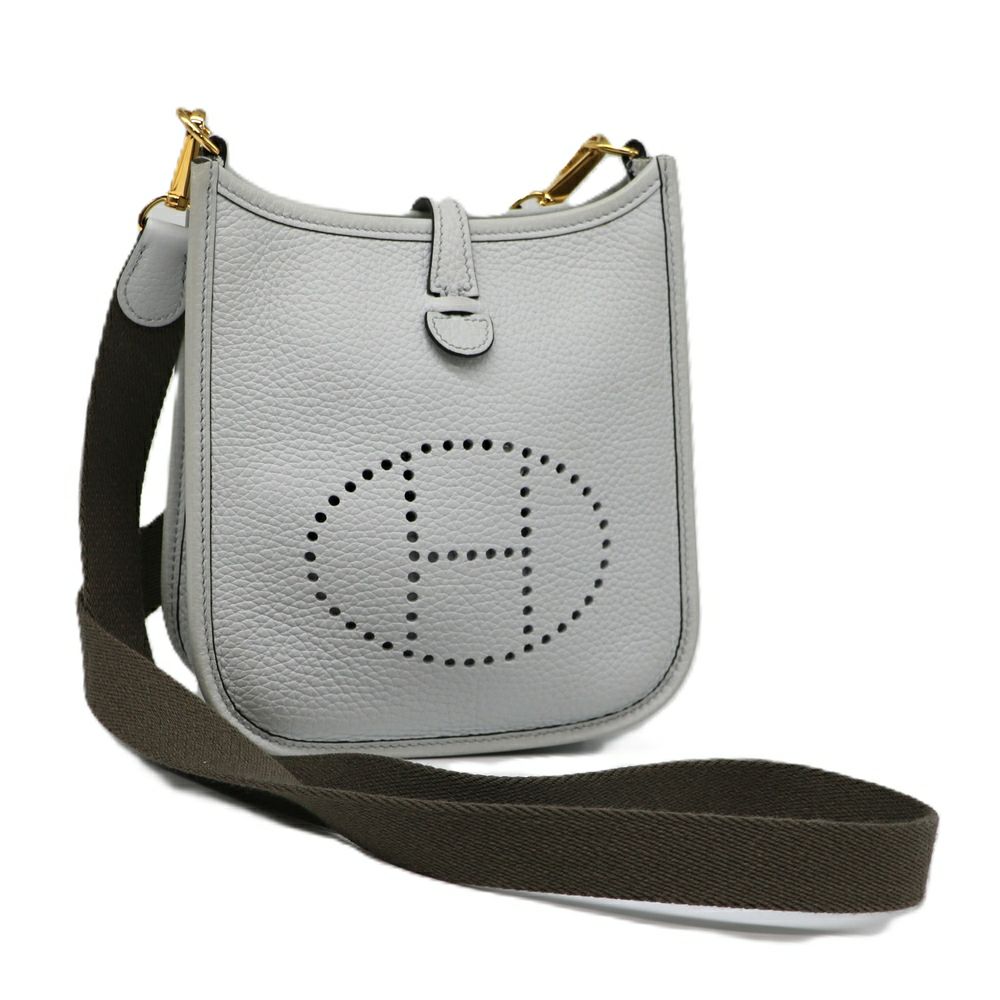【リユース品】 エルメス HERMES バッグ ショルダーバッグ エヴリンTPM ブルーペール/ゴールド金具 【お取り寄せ】