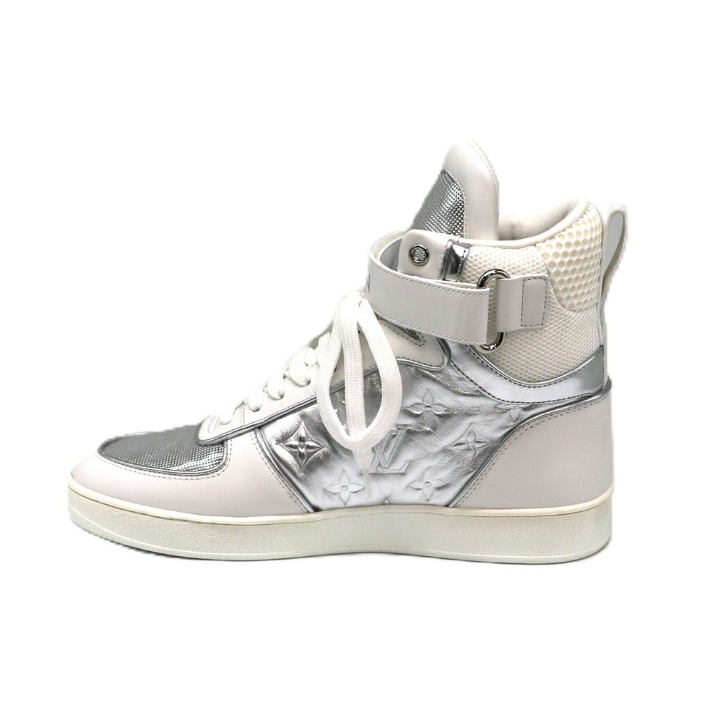 【リユース品】 ルイヴィトン LOUIS VUITTON 靴 スニーカー ブーンボックス・ライン スニーカー シルバー系/ホワイト 【お取り寄せ】