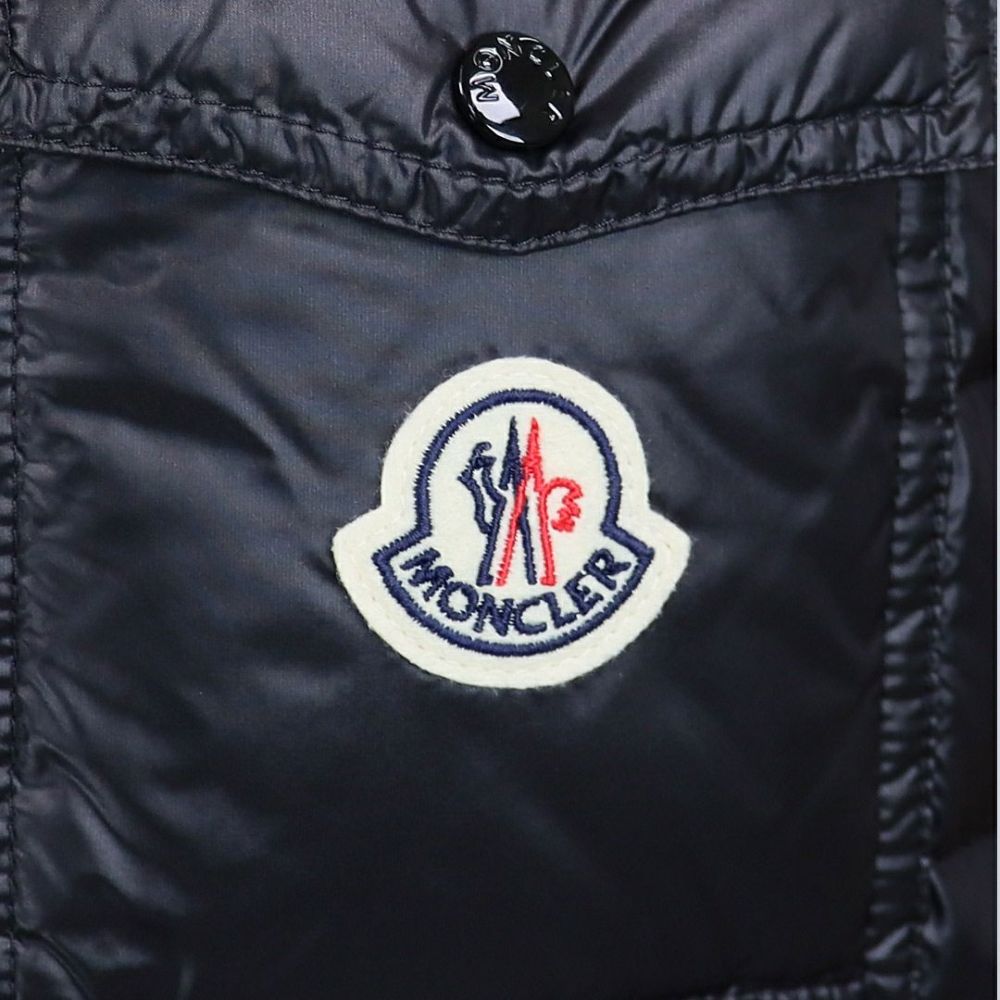モンクレール MONCLER レディース ダウンベスト ジレ GLYGOS 1A000 75 595ZZ 999 BLACK 【お取り寄せ】
