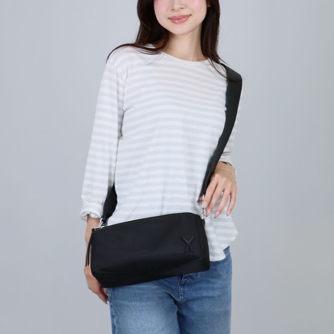 アミパリス AMI PARIS ショルダーバッグ ULL707 AW0001 001 NOIR