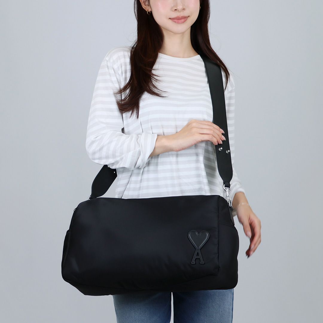 アミパリス AMI PARIS ショルダーバッグ ULL706 AW0001 001 NOIR