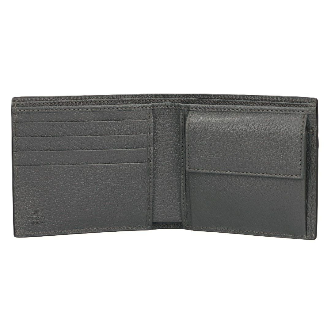 グッチ GUCCI 折財布 二つ折財布 小銭入れ付き NEW BASKET ニュー バスケット 701417 K9GSN 1151 【お取り寄せ】