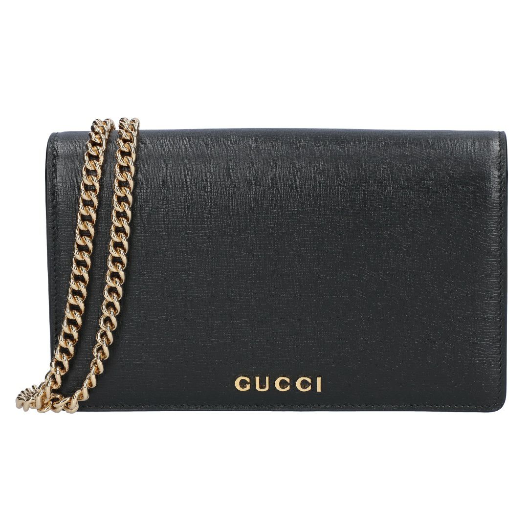 グッチ GUCCI チェーンウォレット ミラー付き ミニバッグ クラッチバッグ GUCCI SCRIPT グッチ スクリプト 772643 0OP0N 1000 【お取り寄せ】