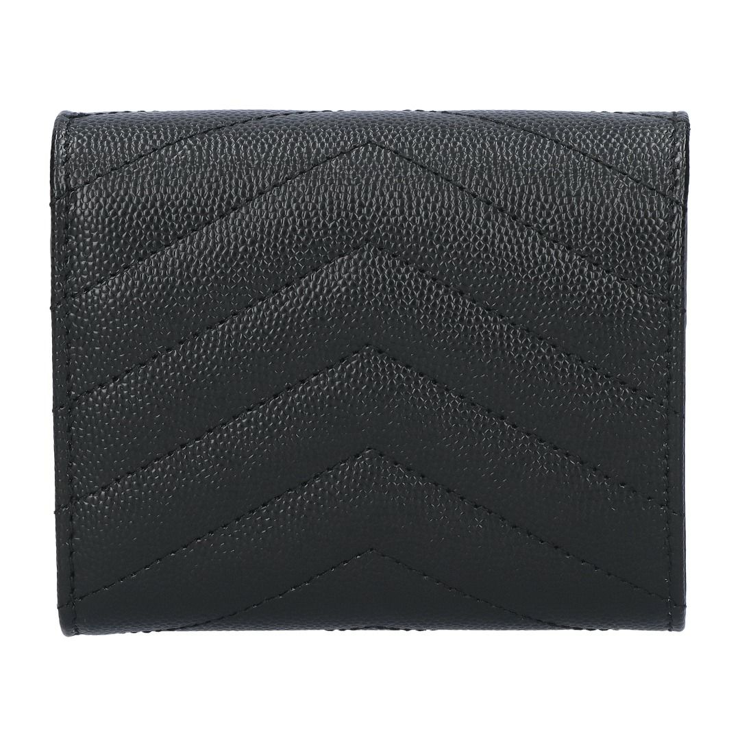 サンローランパリ SAINT LAURENT PARIS 折財布 三つ折り財布 MONOGRAMME SAINT LAURENT MATELASSE 692061 BOW01 1000 【お取り寄せ】