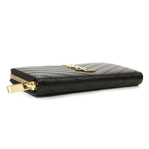 サンローラン パリ 財布 長財布 SAINT LAURENT PARIS 358094 BOW01 1000 NERO 【MONOGRAMME 】