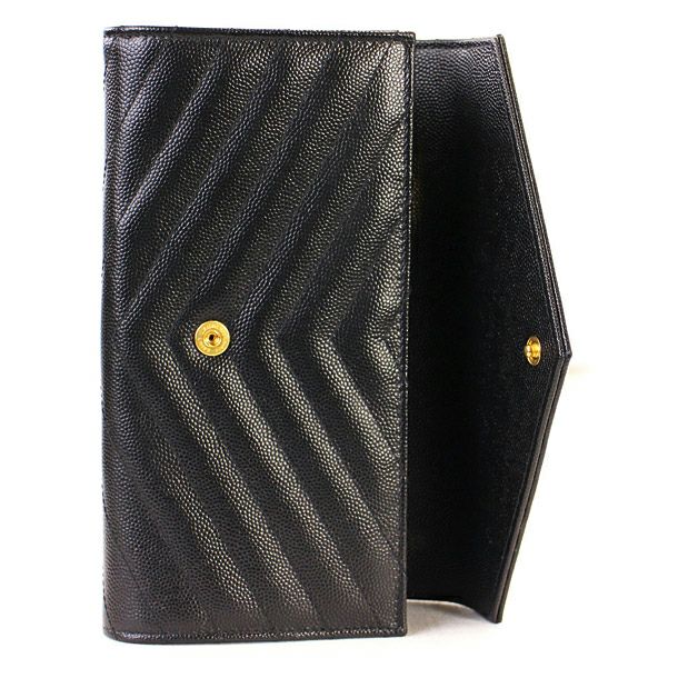 サンローラン パリ 財布 長財布 SAINT LAURENT PARIS 372264 BOW01 1000 NERO 【MONOGRAMME】