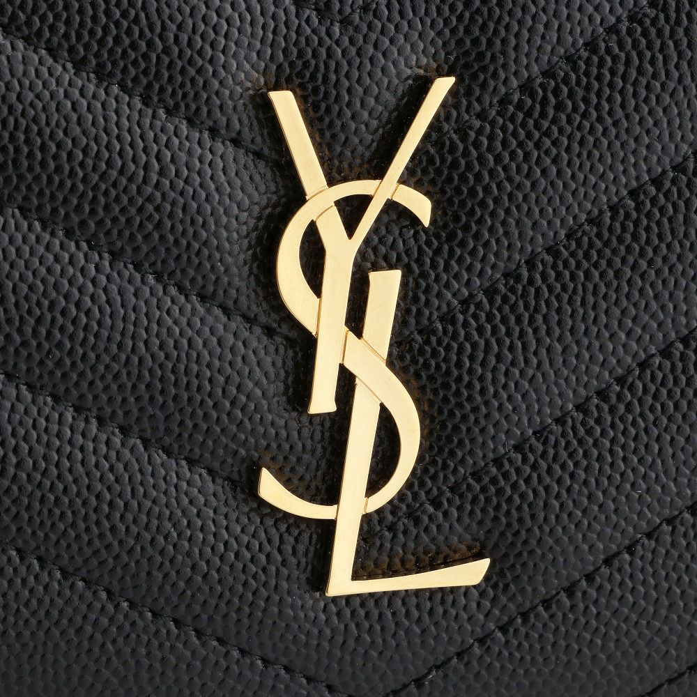 サンローランパリ 折財布 668288 BOW01 ブラック(1000 BLACK) SAINT LAURENT PARIS