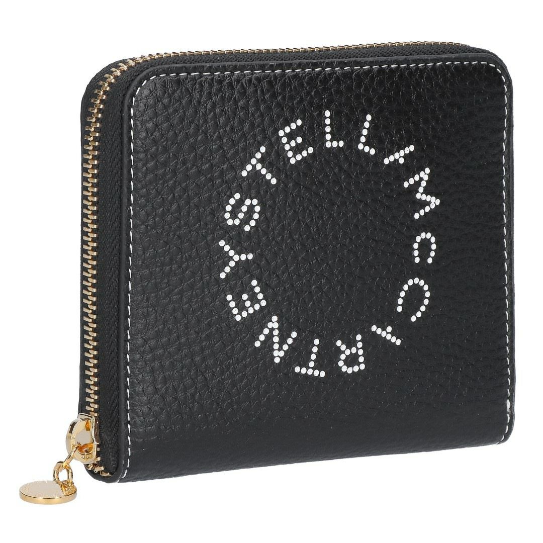 ステラマッカートニー STELLA MCCARTNEY 折財布 二つ折り財布 ステラロゴ ウォレット 7P0009 WP0057 1000 BLACK