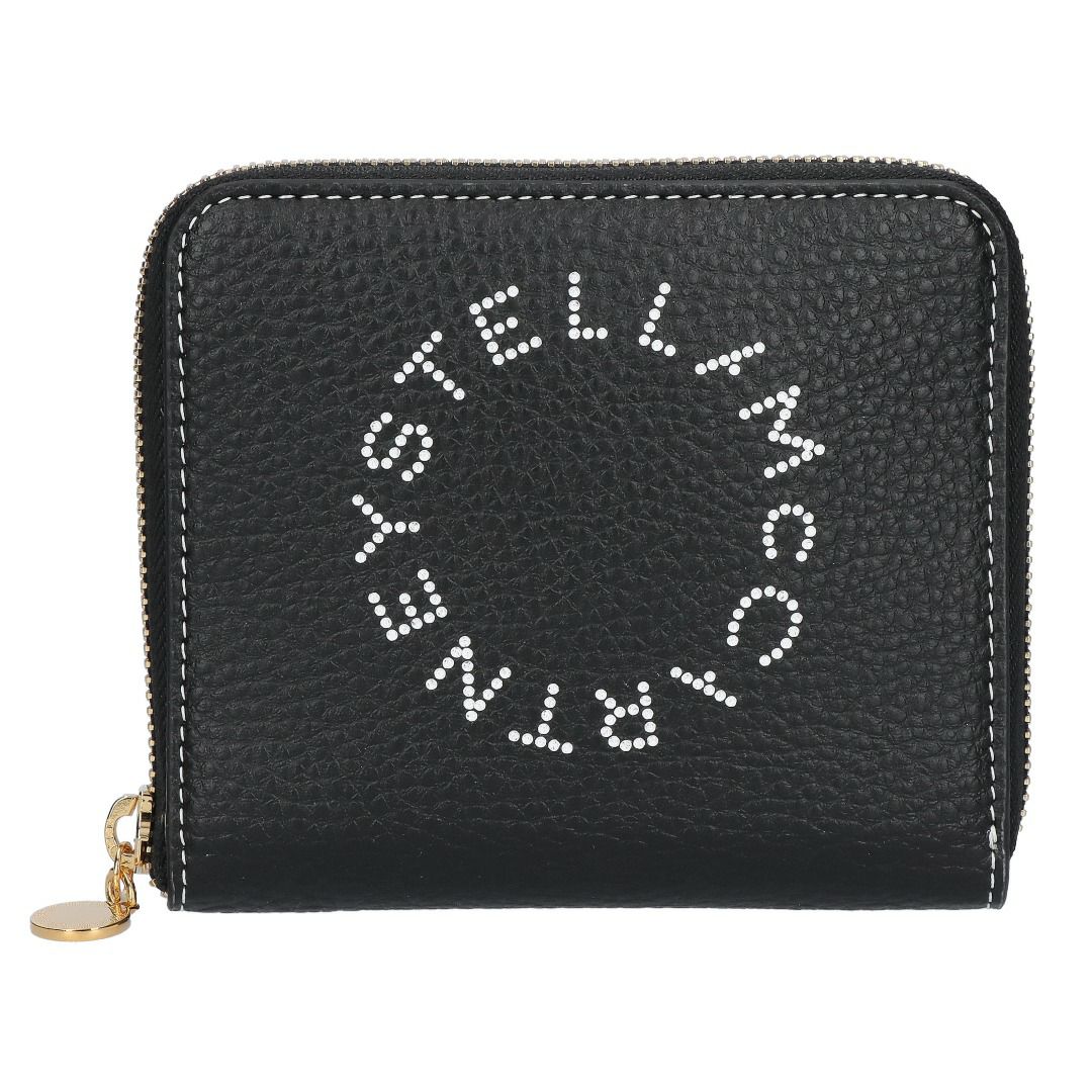 ステラマッカートニー STELLA MCCARTNEY 折財布 二つ折り財布 ステラロゴ ウォレット 7P0009 WP0057 1000 BLACK