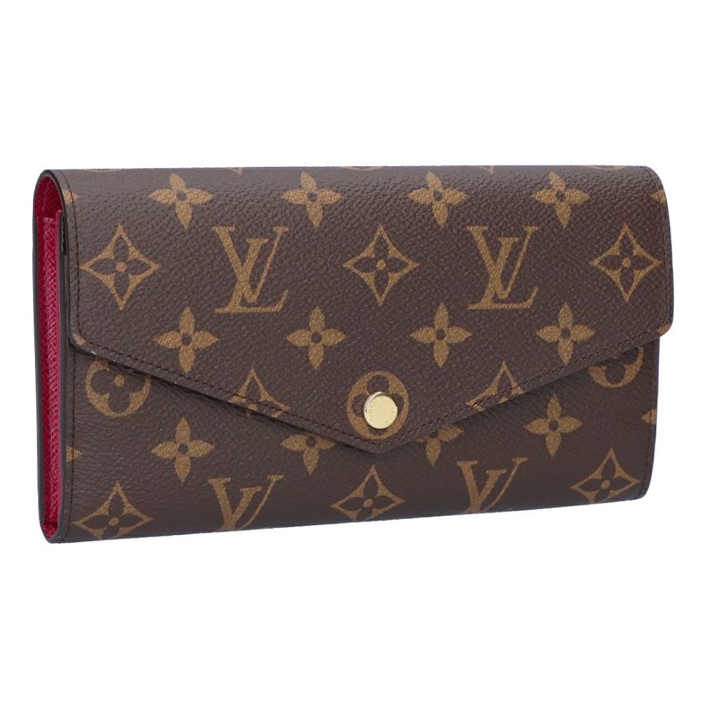 ルイヴィトン LOUIS VUITTON 長財布 モノグラム M62234 フューシャ ポルトフォイユ･サラ
