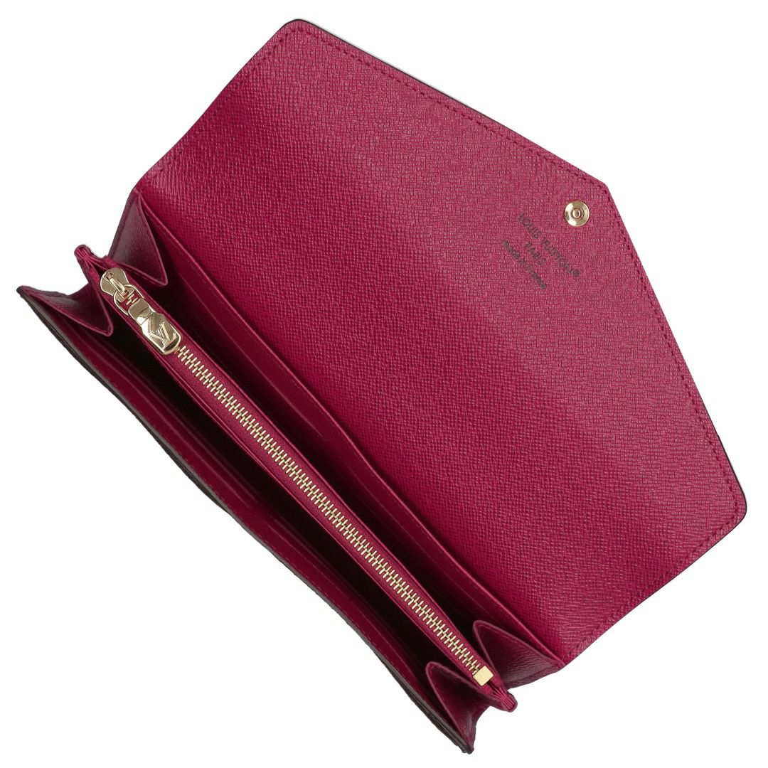 ルイヴィトン LOUIS VUITTON 長財布 モノグラム M62234 フューシャ ポルトフォイユ･サラ