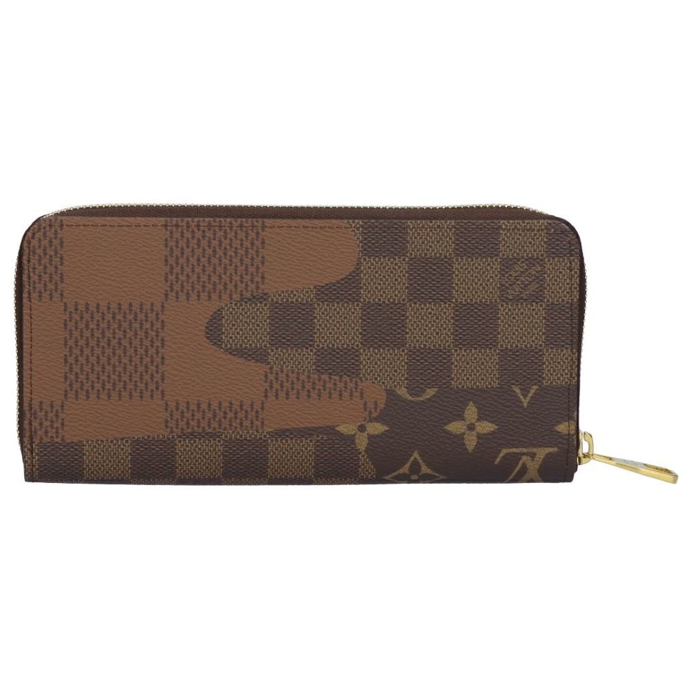 ルイヴィトン LOUIS VUITTON 長財布 モノグラム・ランドスケープ M26021 ブラウン ジッピー･ウォレット ホリゾンタル