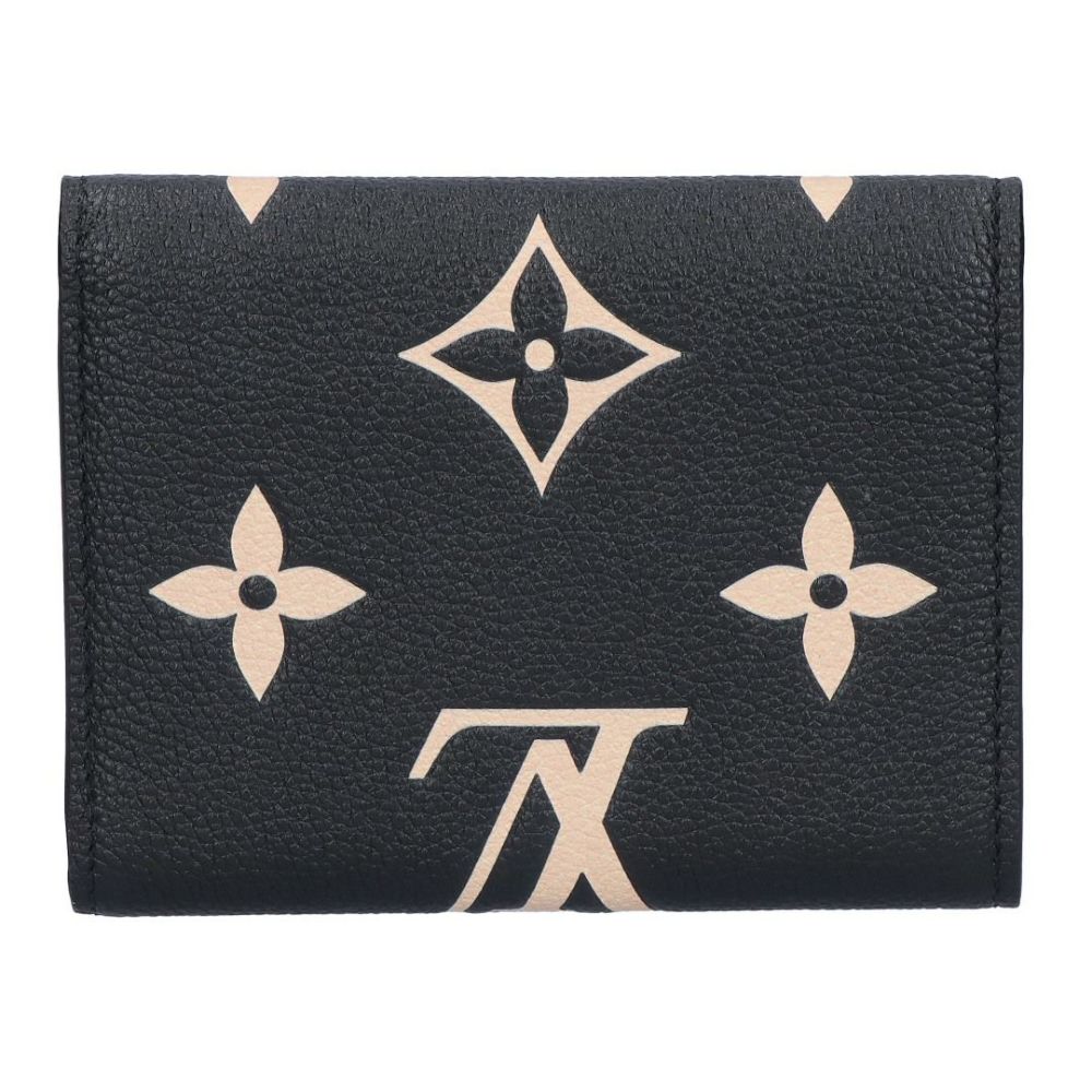ルイヴィトン LOUIS VUITTON 折財布 三つ折り財布 アンプラント M80968 ブラック ベージュ ポルトフォイユ･ヴィクトリーヌ